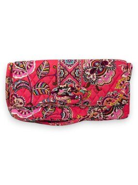 Vera Bradley Love Knot Pink Floral Paisley Tote Shoulder Bag Clutch